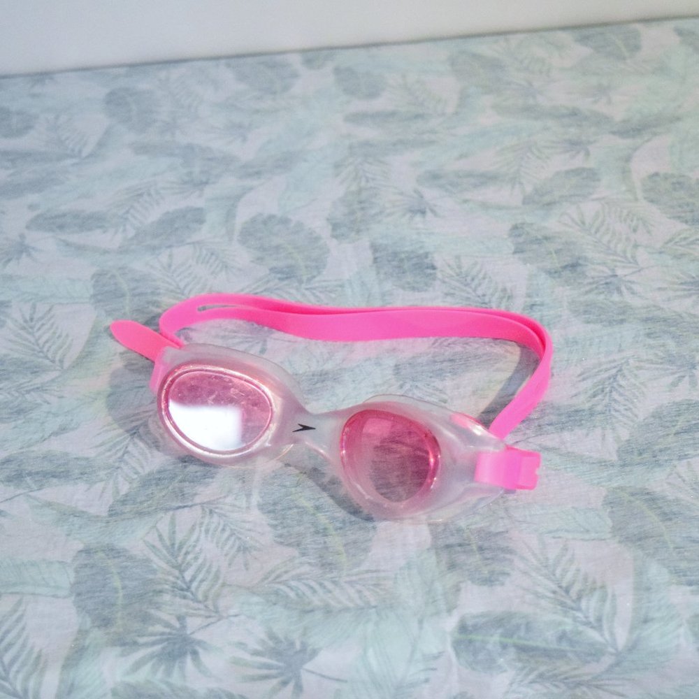 SPEEDO Ombre Pink Youth Swim Goggles